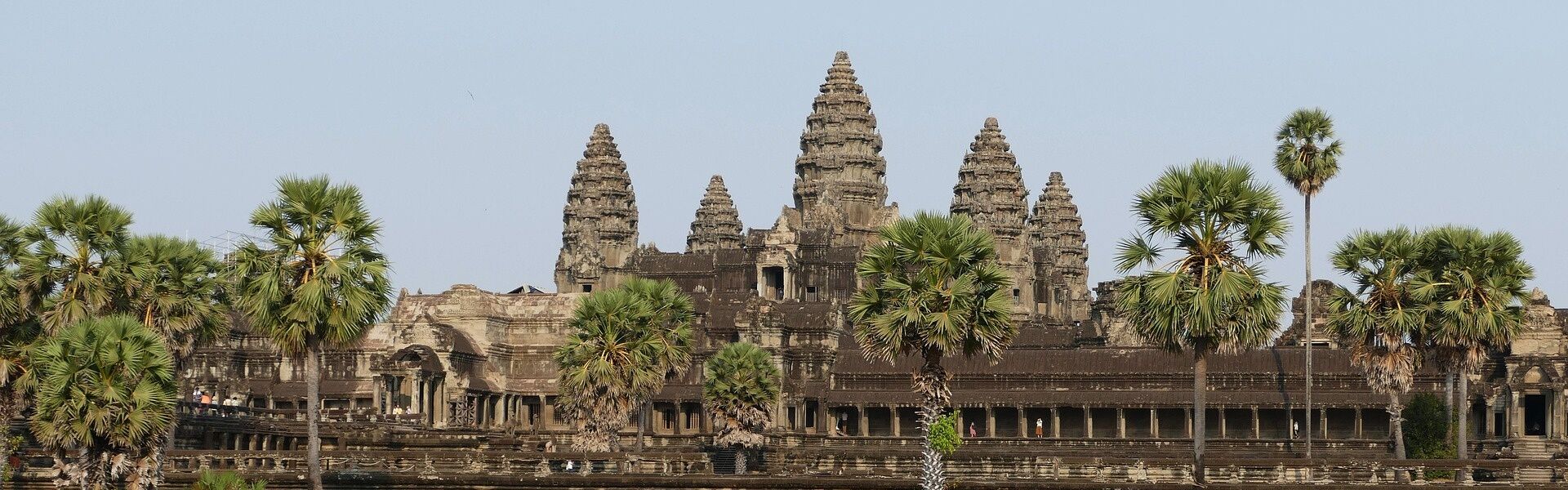 Ancient ruins of Angkor Thom on a cultural Angkor Thom Travel tour by Legend Travel Group.