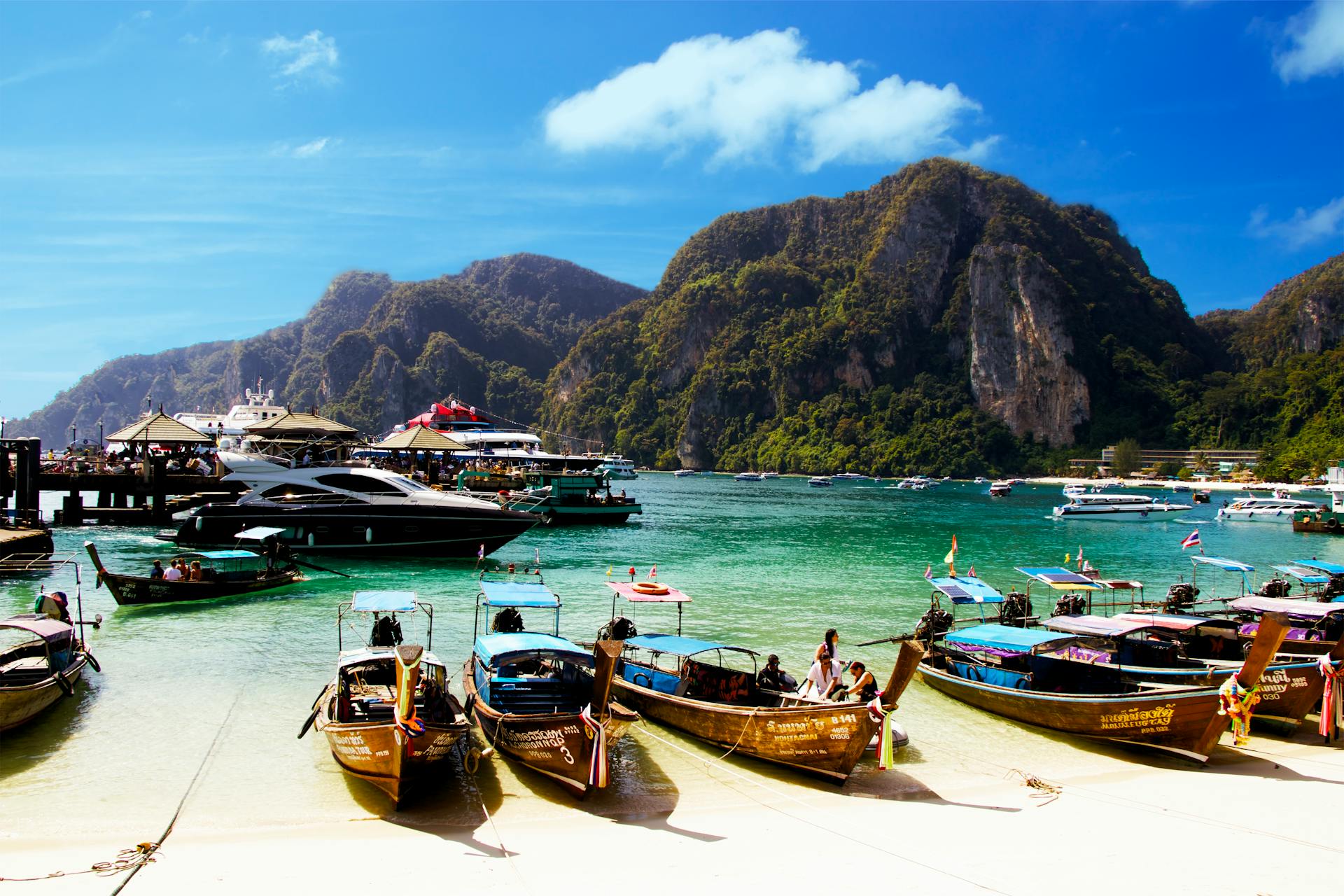 Ao Nang Beach and Boats