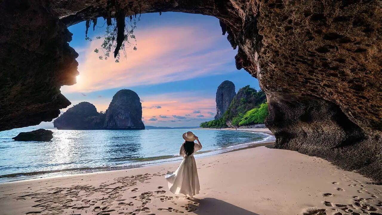 Ao Nang Beach and Caves