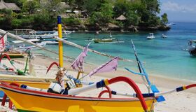 Bali Beach and Boats