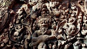 Banteay Srei Temple Sculpture