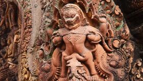Banteay Srei Temple Sculpture