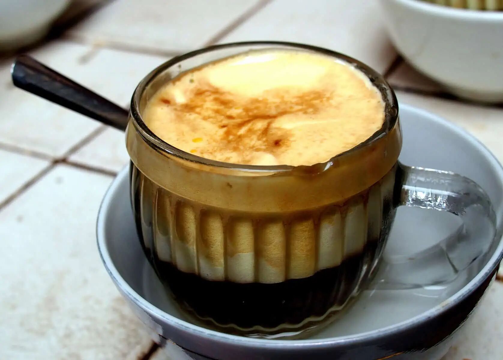 Ca phe Trung Hanoi Egg Coffee 4