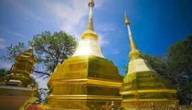 Chiang Rai Doi Tung  Golden Stupa