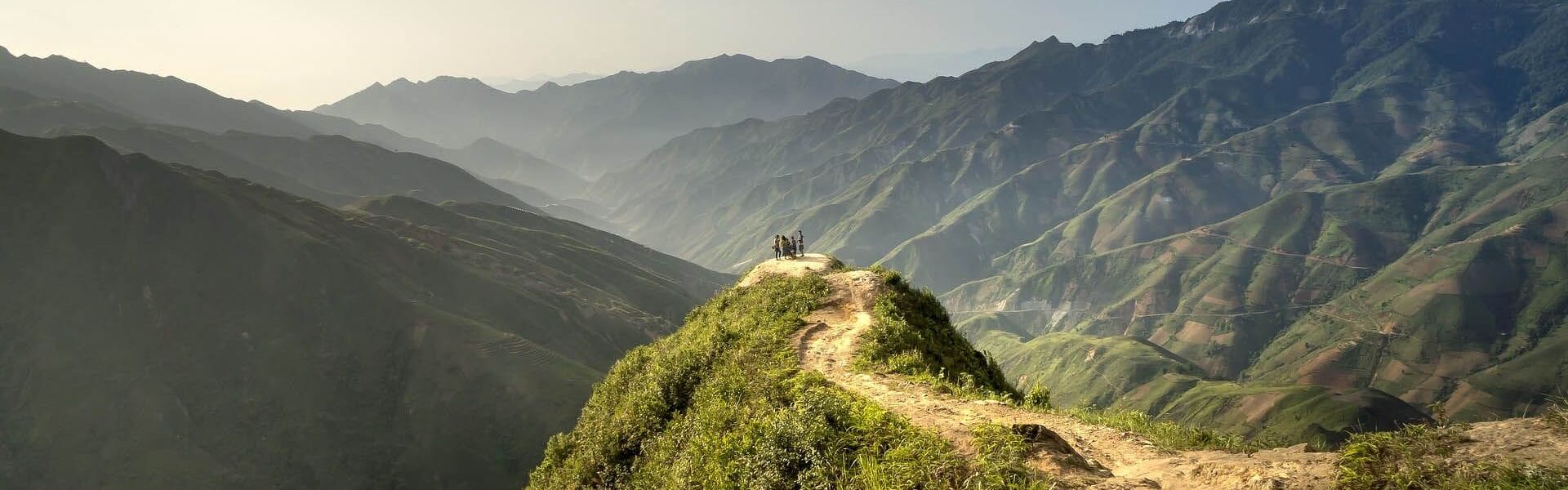 Mountainous panorama View of Son La