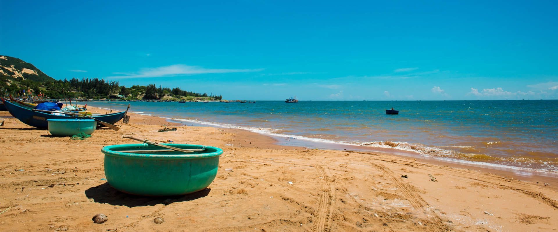 Phan Thiet Beach of Binh Thuan Region, Lam Dong Province