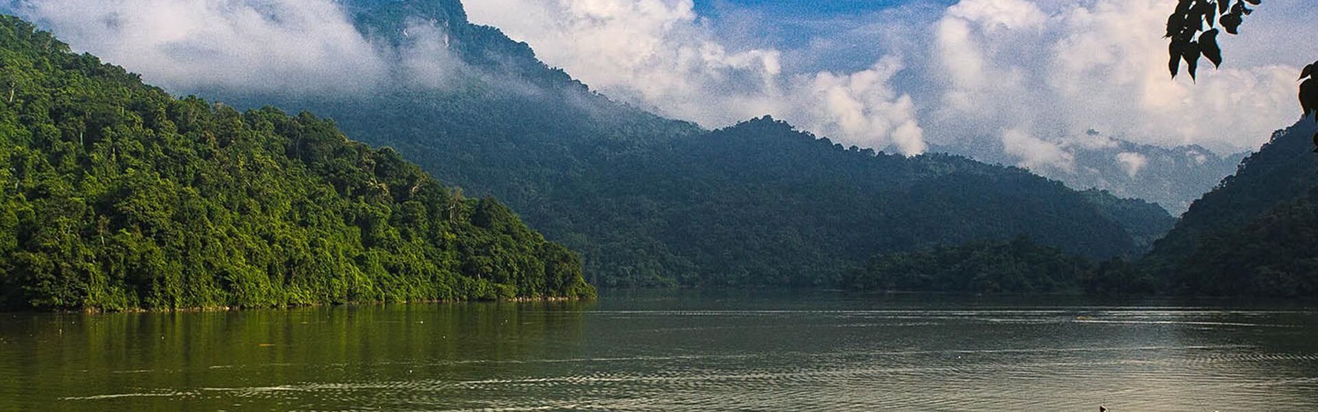 Ba Be Lake in the North-East of Vietnam
