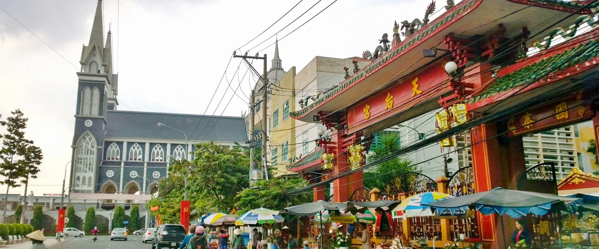 Binh Duong City near Ho Chi Minh City