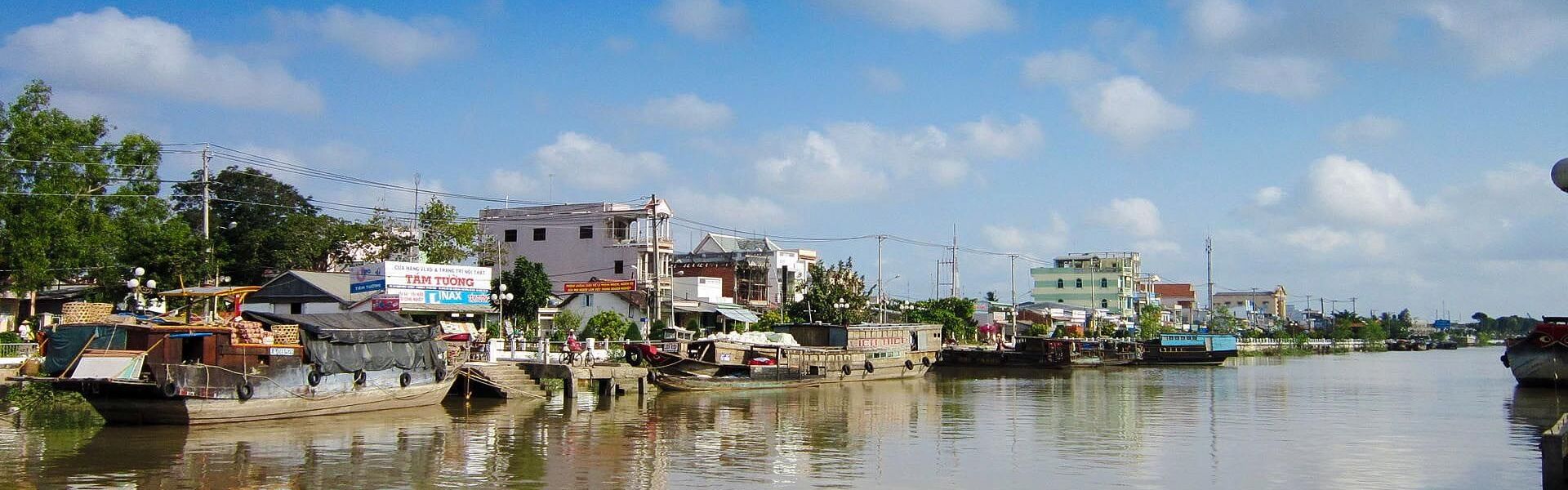 Mekong River at Tra Vinh Part, Vinh Long