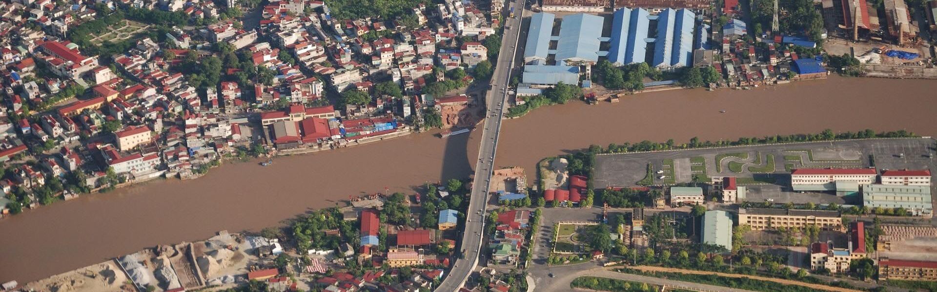 Hai Phong City from above