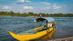 Kratie Boat and River
