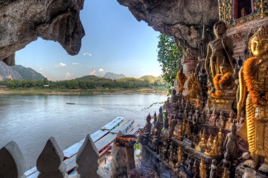 Begin your exploration with Luang Prabang’s tranquil ambiance