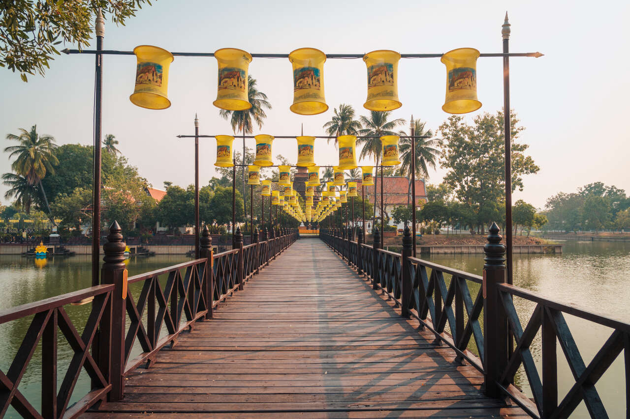 Sukhothai Bridge Ancient