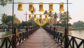 Sukhothai Bridge Ancient