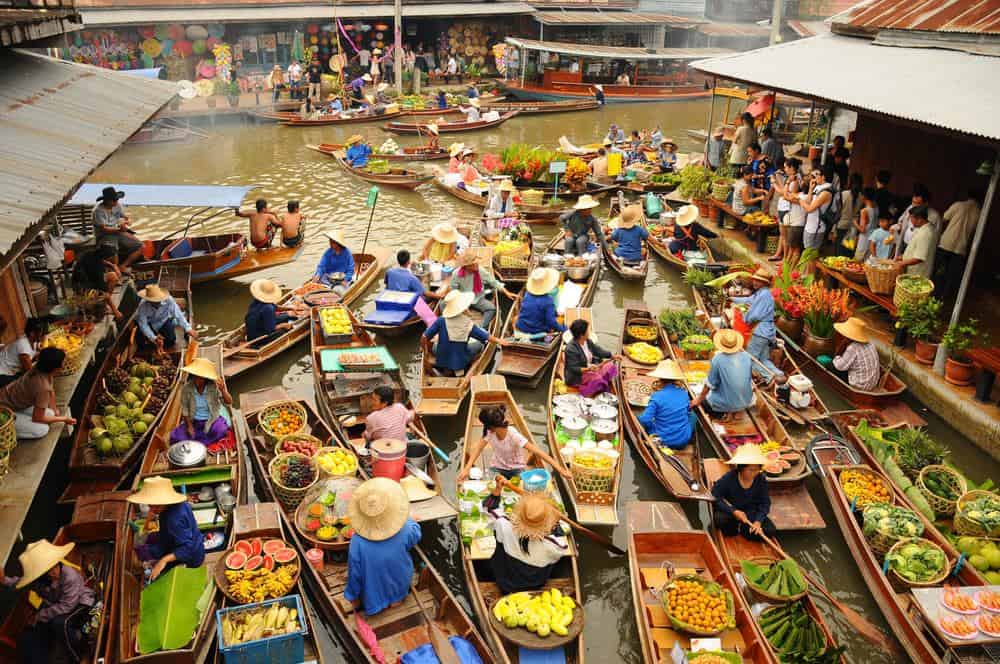 Capture the authentic charm of Thai riverside life