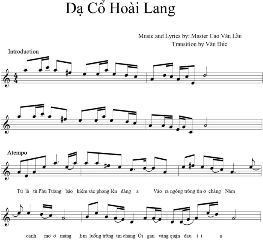 The land of "Da Co Hoai Lang"