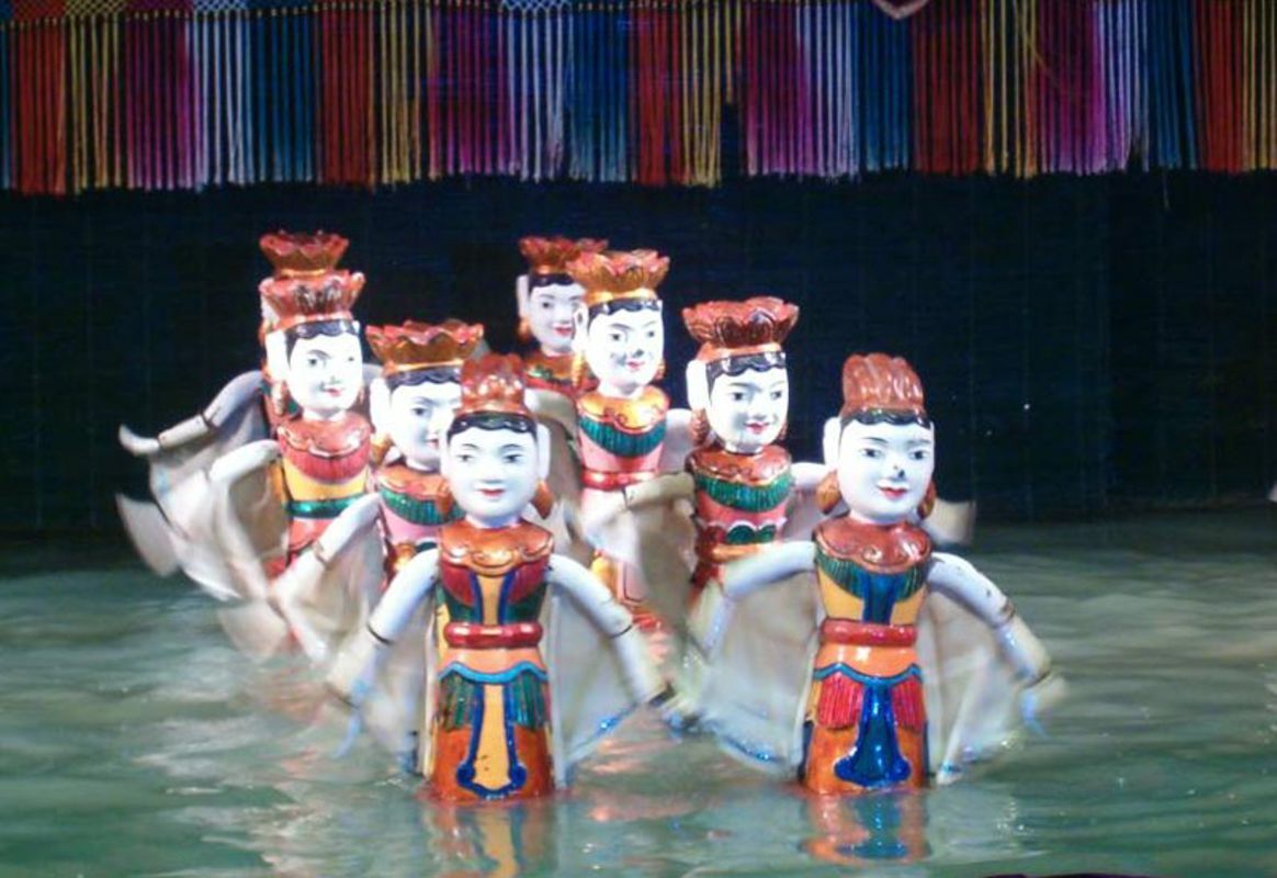 Water Puppet Show in Hanoi