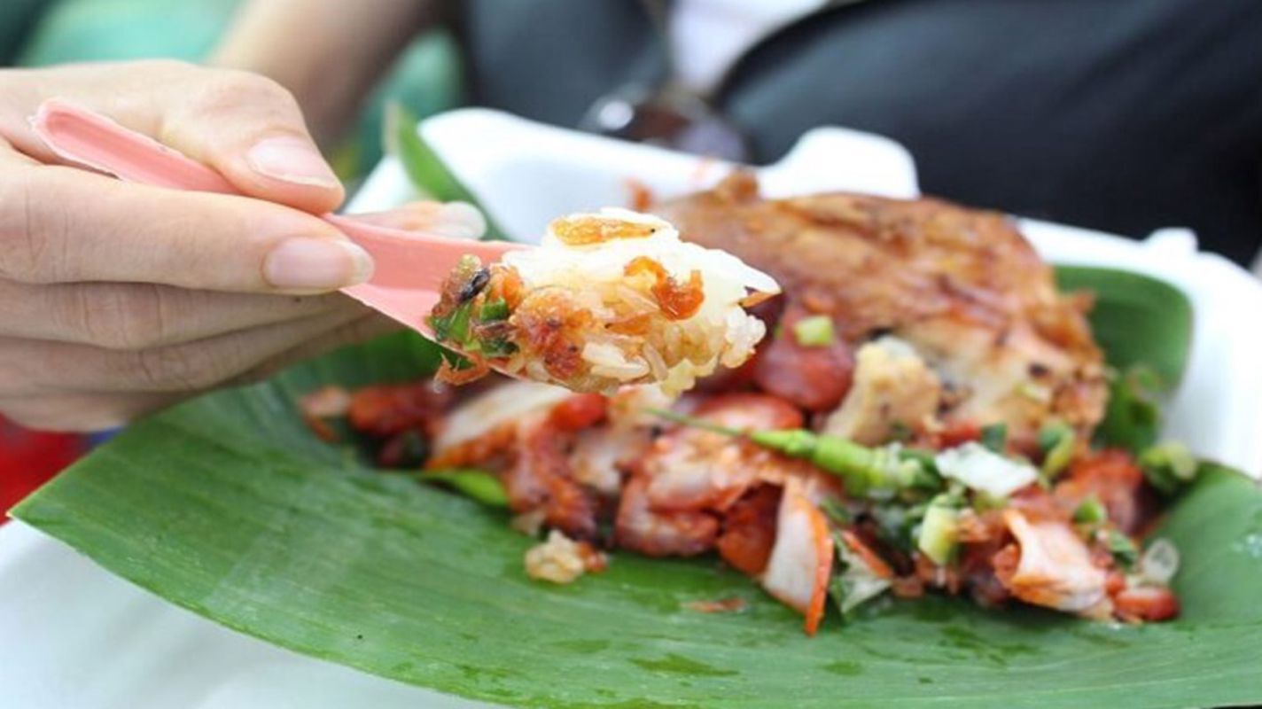Sticky Rice with Char Siu - “Xôi Xíu”