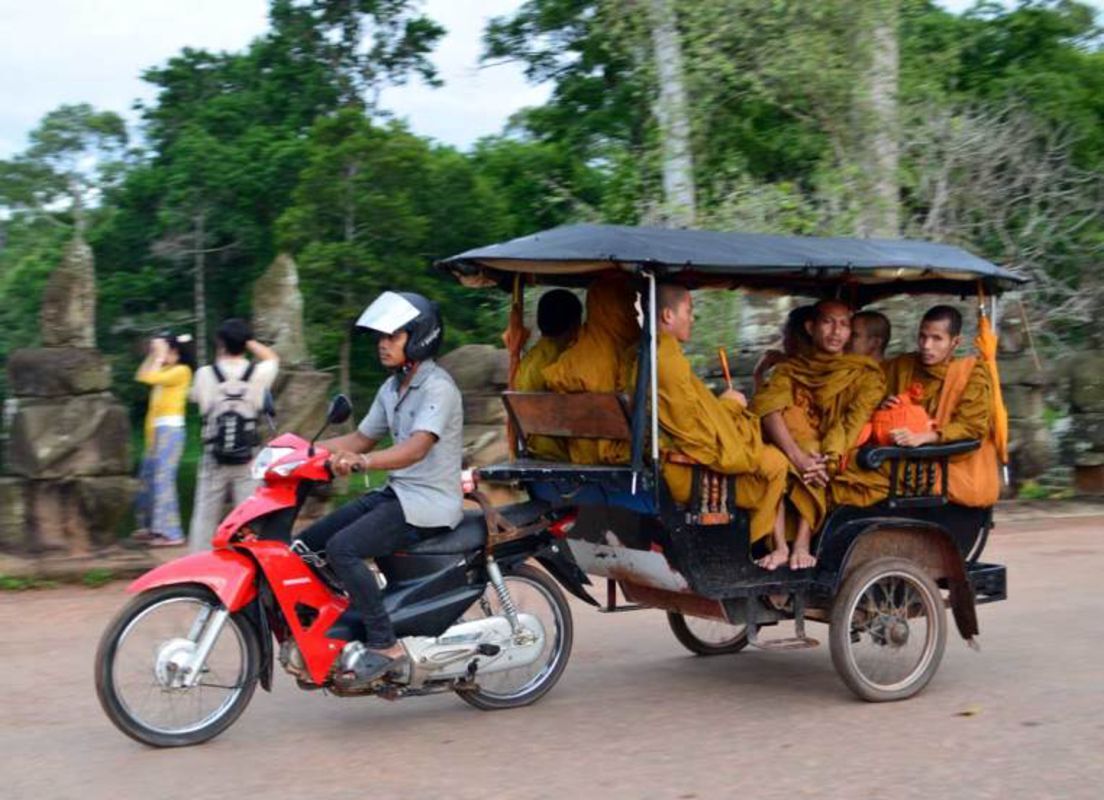 Capture the vibrant charm of Cambodia’s urban gem