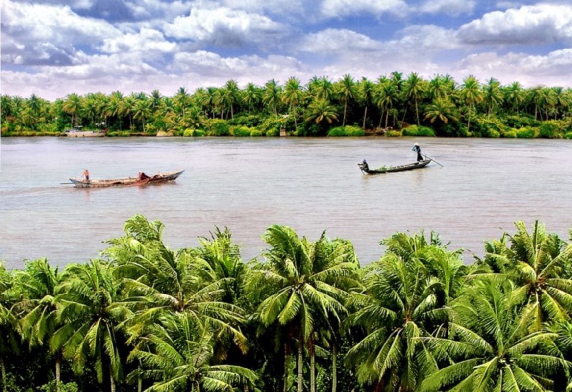 Start your Ben Tre Travel with tranquil vistas