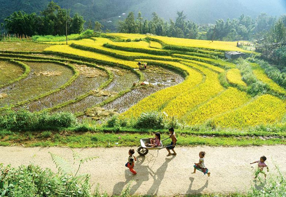 Sapa –the most impressive view of mountains & valleys.