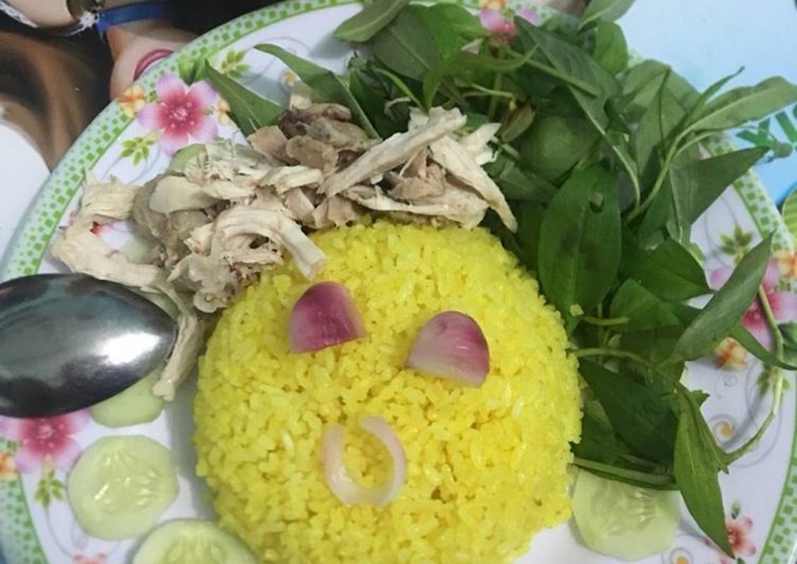 Chicken rice or "Cơm gà"