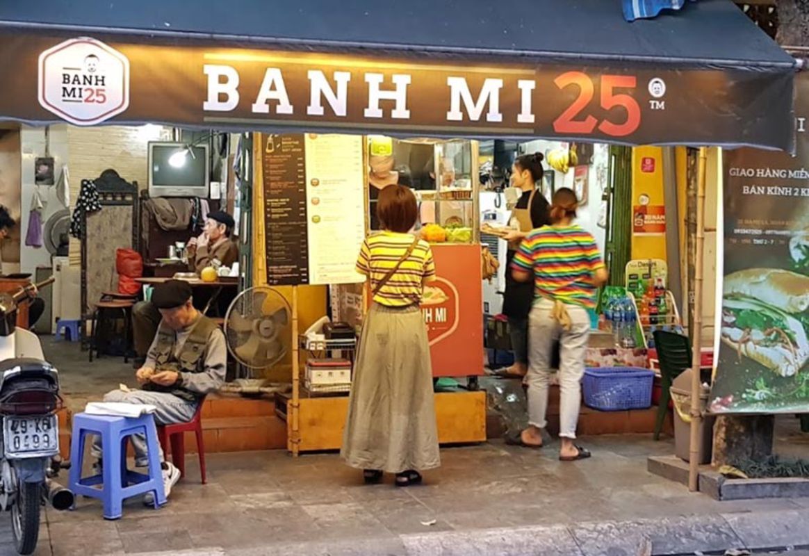 Capture the savory essence of Hanoi’s street food gem