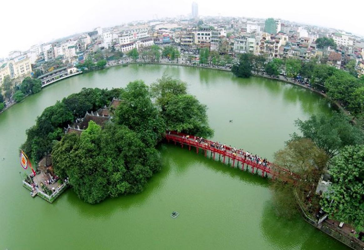 Photograph the historic allure of Ngọc Sơn Temple’s heritage