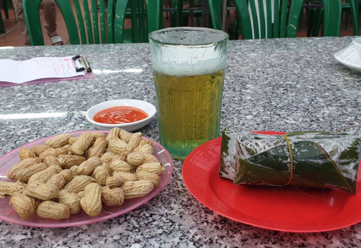 Photograph the serene allure of Hanoi's street scene