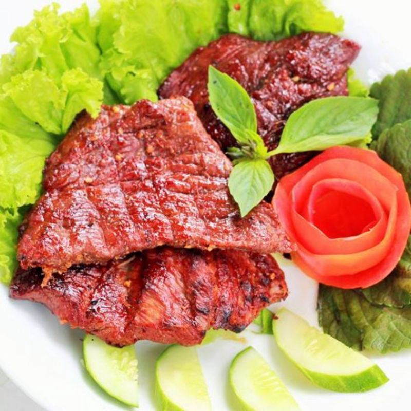 Most famous cuisine: "Bò một nắng"