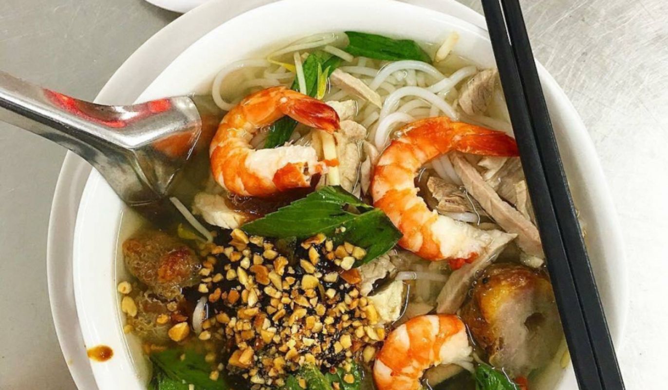 Pork Vermicelli Soup "Bún Tiêu Giò" Soc Trang
