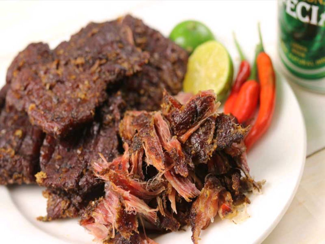 Dried Thanh Tri buffalo meat "Khô Trâu Thạnh Trị" - Specialties as gifts in Soc Trang