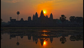 Begin your visa-prepared day with Cambodia’s tranquil ambiance
