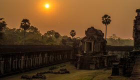 Sunrise at Angkor Wat, Siem Reap, Cambodia