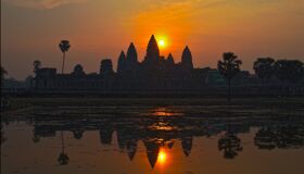 Sunrise on Angkor Wat, Siem Reap