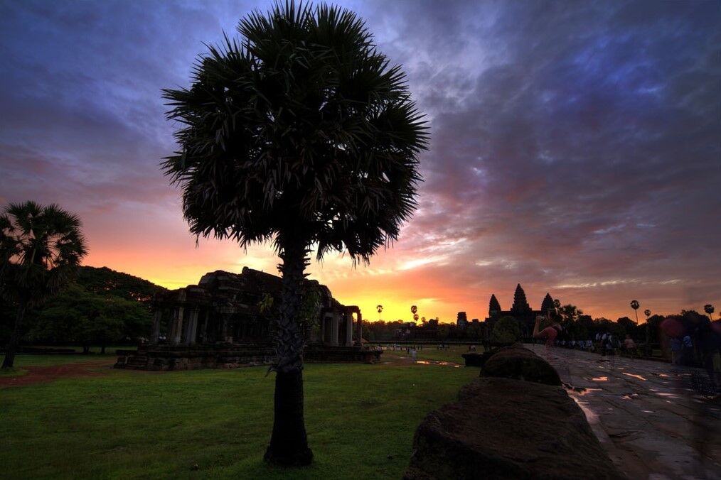 Sunset on Angkor Wat, Siem Reap