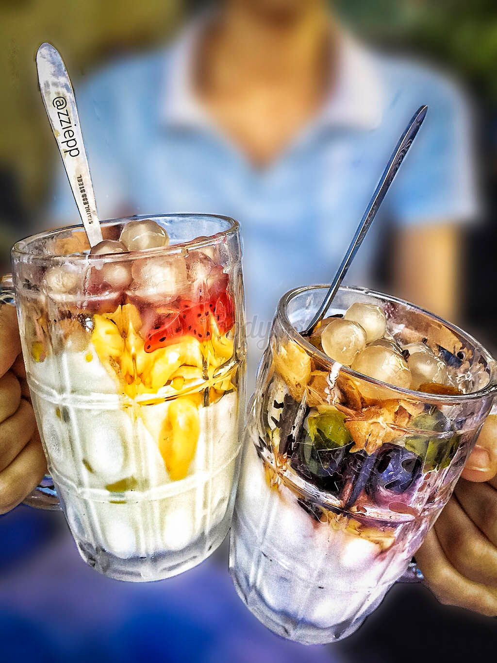 End your Hue culinary tour with vibrant sweet treats