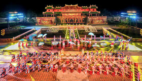 Capture the vibrant energy of Hue’s communal gatherings