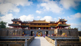 Step through Hue’s royal Ngọ Môn Gate on a walking tour