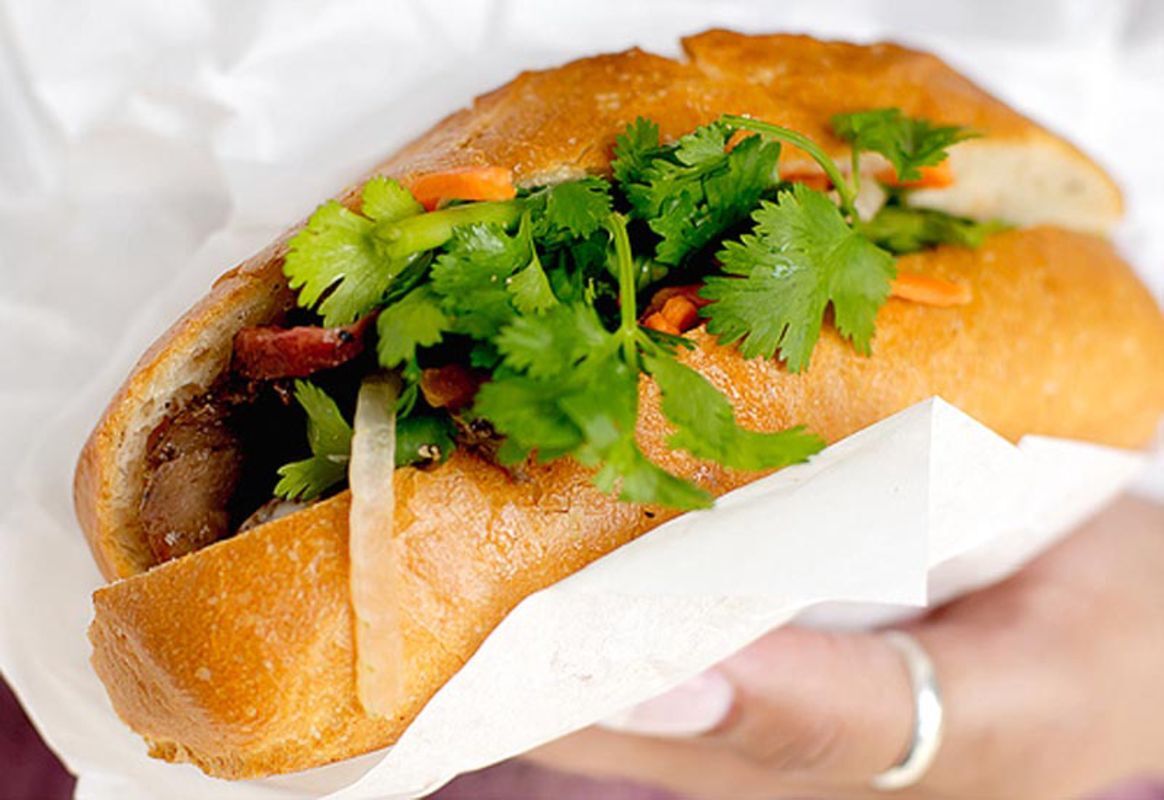 Capture the savory essence of Hanoi’s street food gem