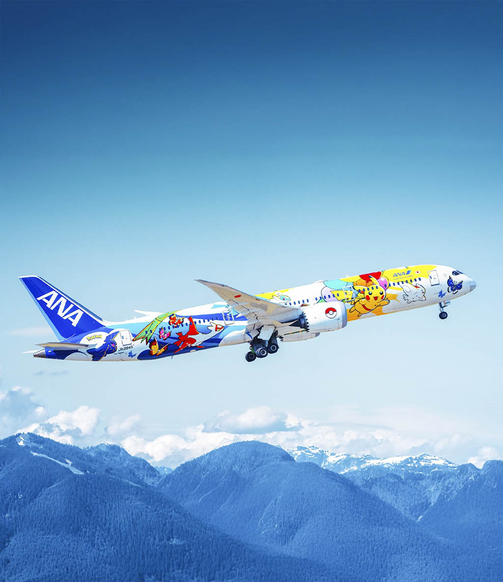 Airline-ANA Airlines from Honolulu to Bangkok