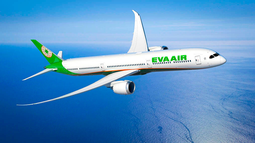 Airline-EVA Airways flying from Vilnius to Ho Chi Minh City