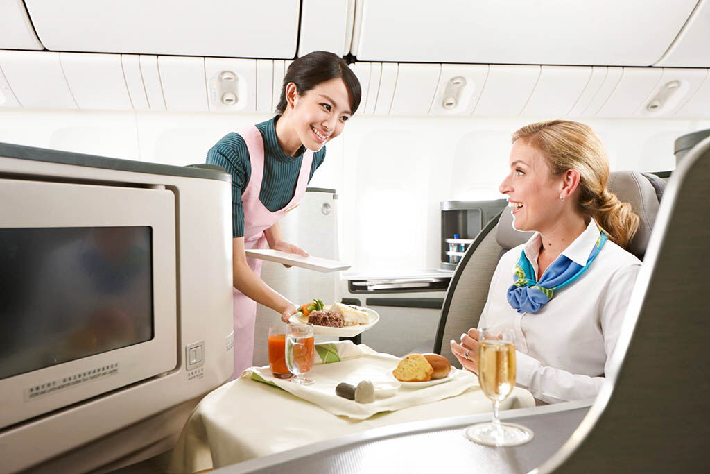 Airline-EVA Airways flying from Warsaw to Ho Chi Minh City