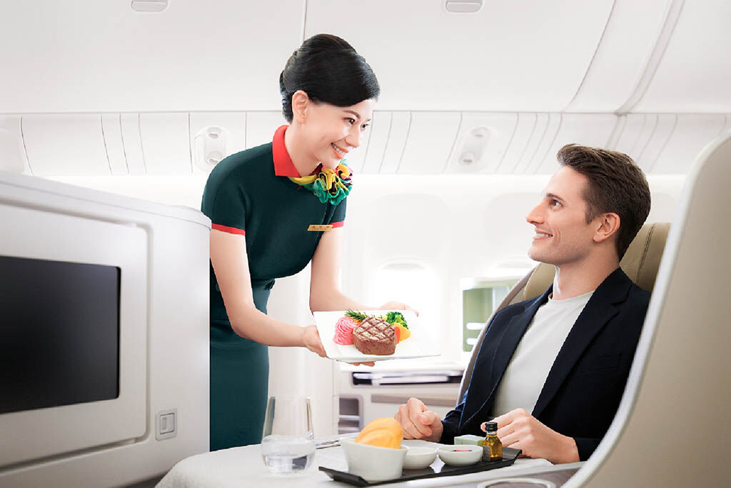 Airline-EVA Airways from Oslo to Hanoi