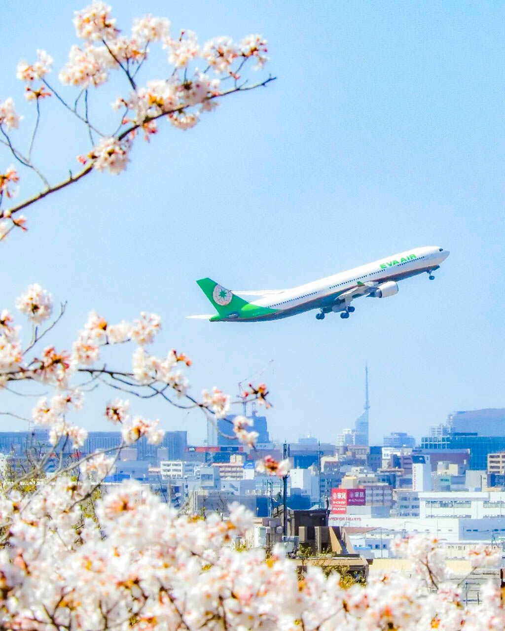 Airline-EVA Airways flying from Bucharest to Hanoi