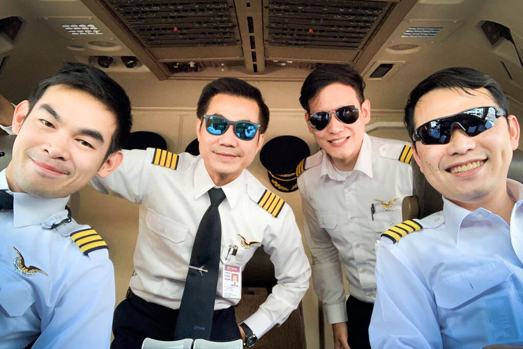 Airline-Thai Airways Team ready to fly from Miami to Bangkok