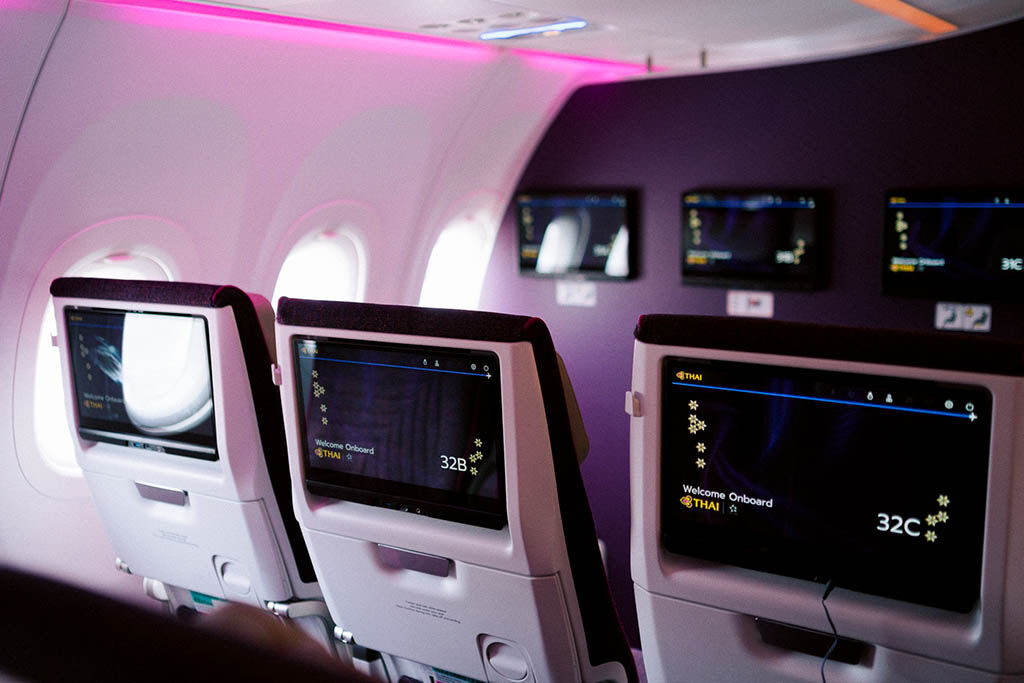 Airline-Thai Airways from Frankfurt to Bangkok