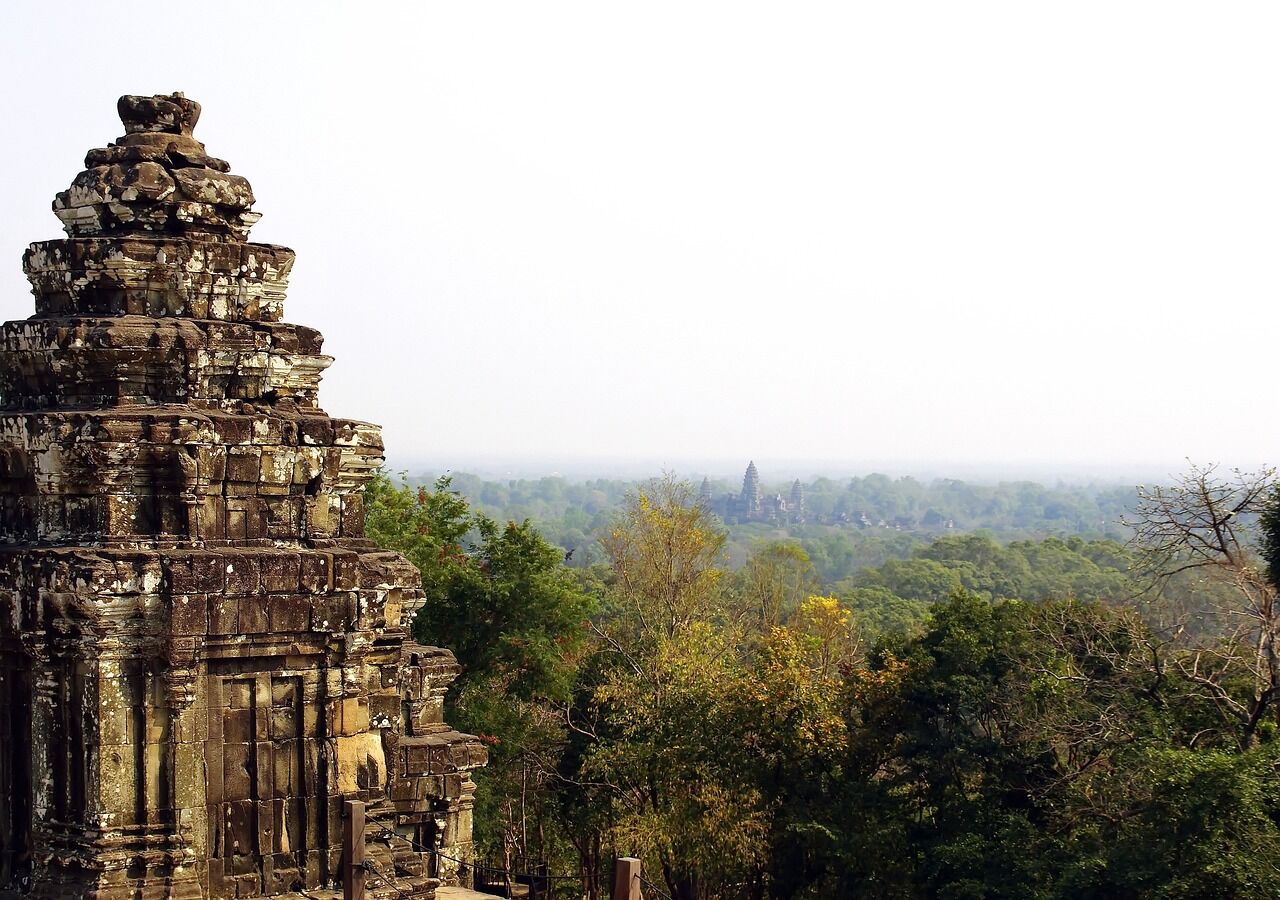 Witness the magical dawn over the world’s largest religious monument
