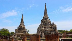 Ancient Stupas in Thailand