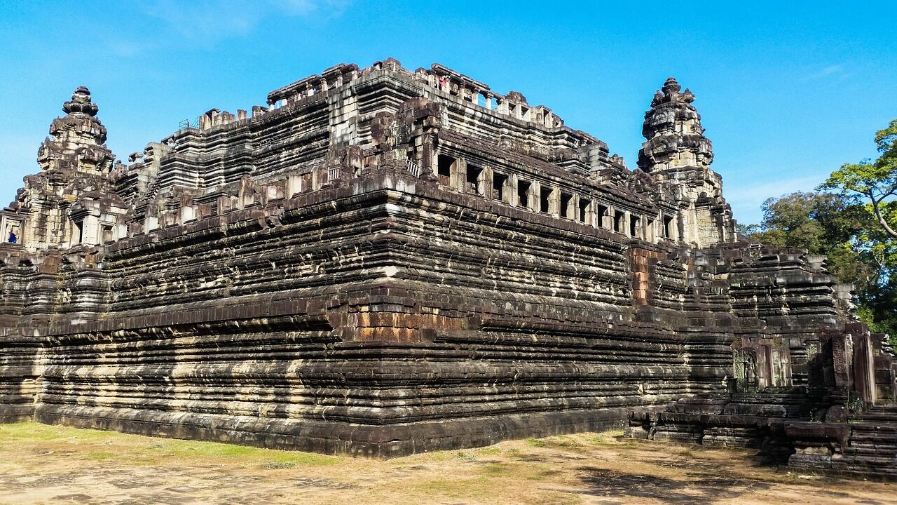 Witness the magical dawn over the world’s largest religious monument